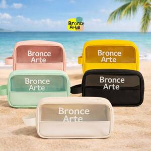 Neceser Exclusivo Broncearte - PVC Transparente - 6,50€