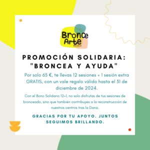 Promoción Solidaria: "Broncea y Ayuda"