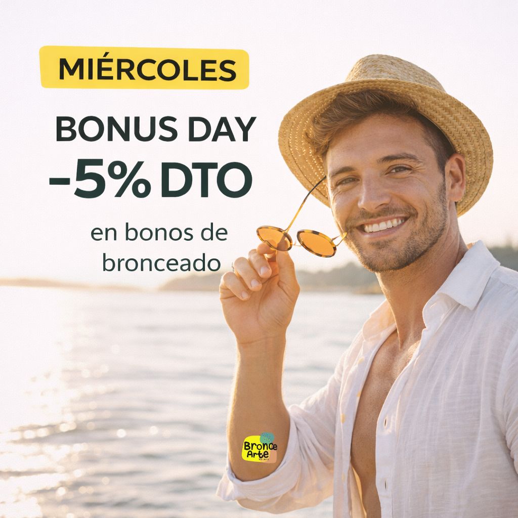 bono broncearte miercoles